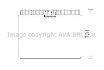 AVA QUALITY COOLING rtv610 -  Испаритель, кондиционер